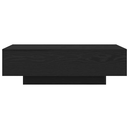 Coffee Table Black Oak 39.37 x 19.49 x 12.20 in Engineered Wood