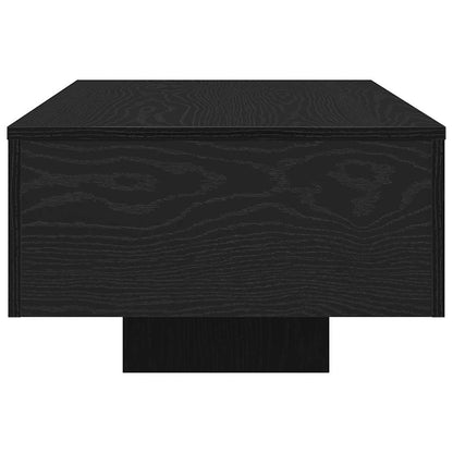 Coffee Table Black Oak 39.37 x 19.49 x 12.20 in Engineered Wood