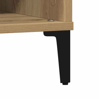 Coffee Table Artisan oak 60 x 60 x 30 cm Engineered wood