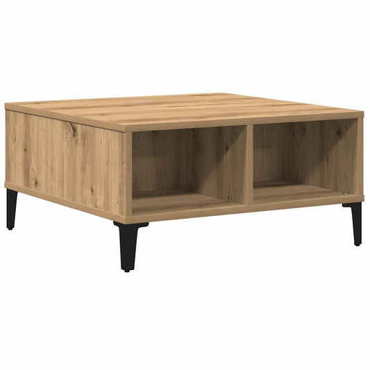 Coffee Table Artisan oak 60 x 60 x 30 cm Engineered wood