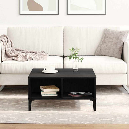 Coffee Table Black Oak 60 x 60 x 30 cm