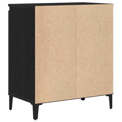 Sideboard Black Oak 60 x 35 x 70 cm Engineered Wood