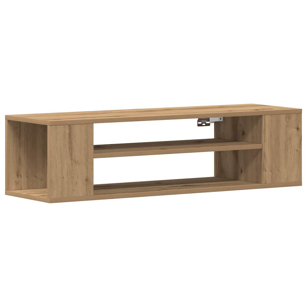 TV Cabinet 100 x 30 x 26.5 cm Artisian oak Engineered Wood
