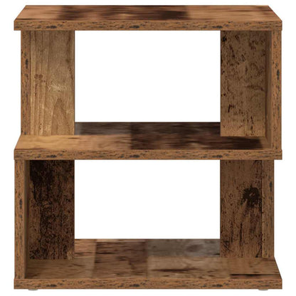 Side Table Old Wood 40 x 40 x 40 cm Engineered Wood