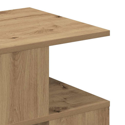 Side Table Artisan Oak 40 x 40 x 40 cm Engineered Wood