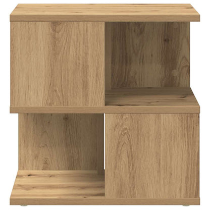 Side Table Artisan Oak 40 x 40 x 40 cm Engineered Wood