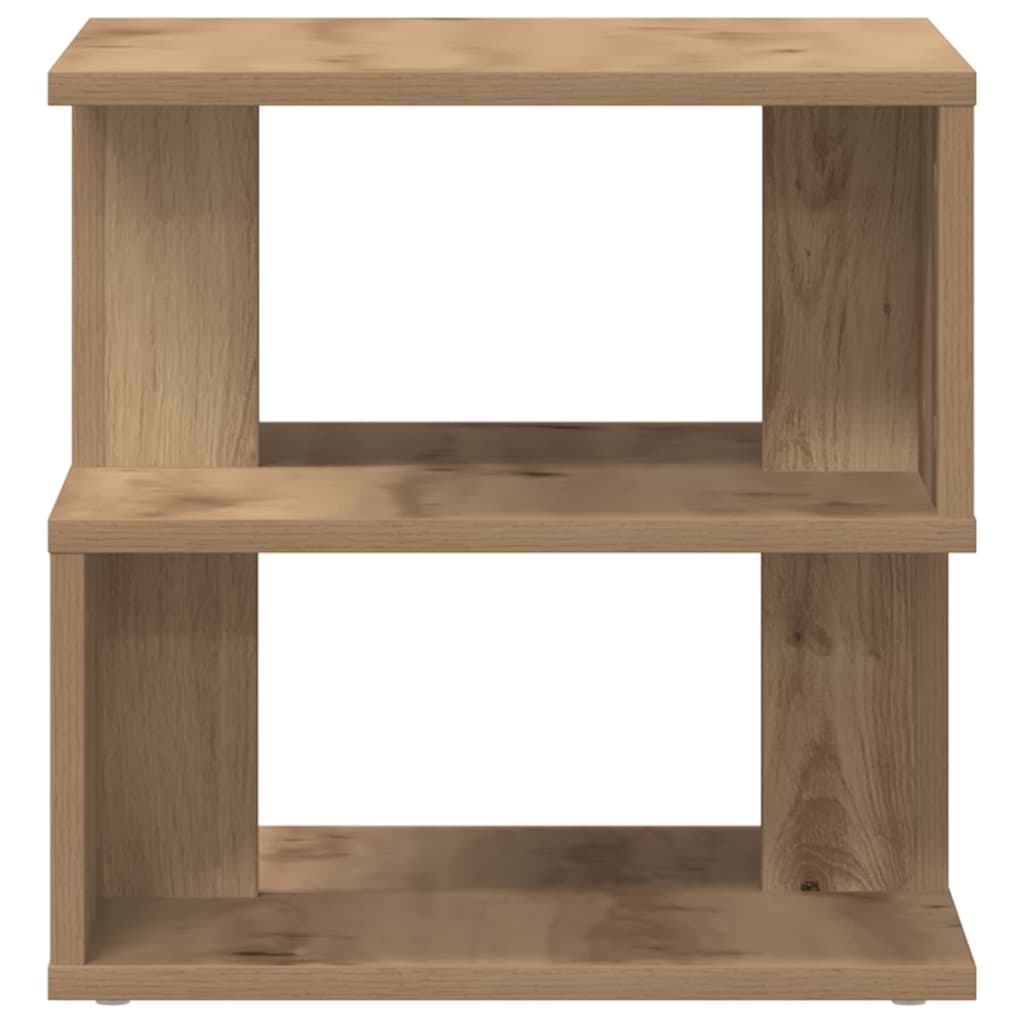 Side Table Artisan Oak 40 x 40 x 40 cm Engineered Wood