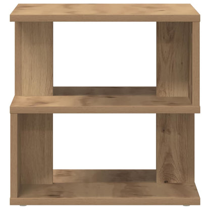 Side Table Artisan Oak 40 x 40 x 40 cm Engineered Wood