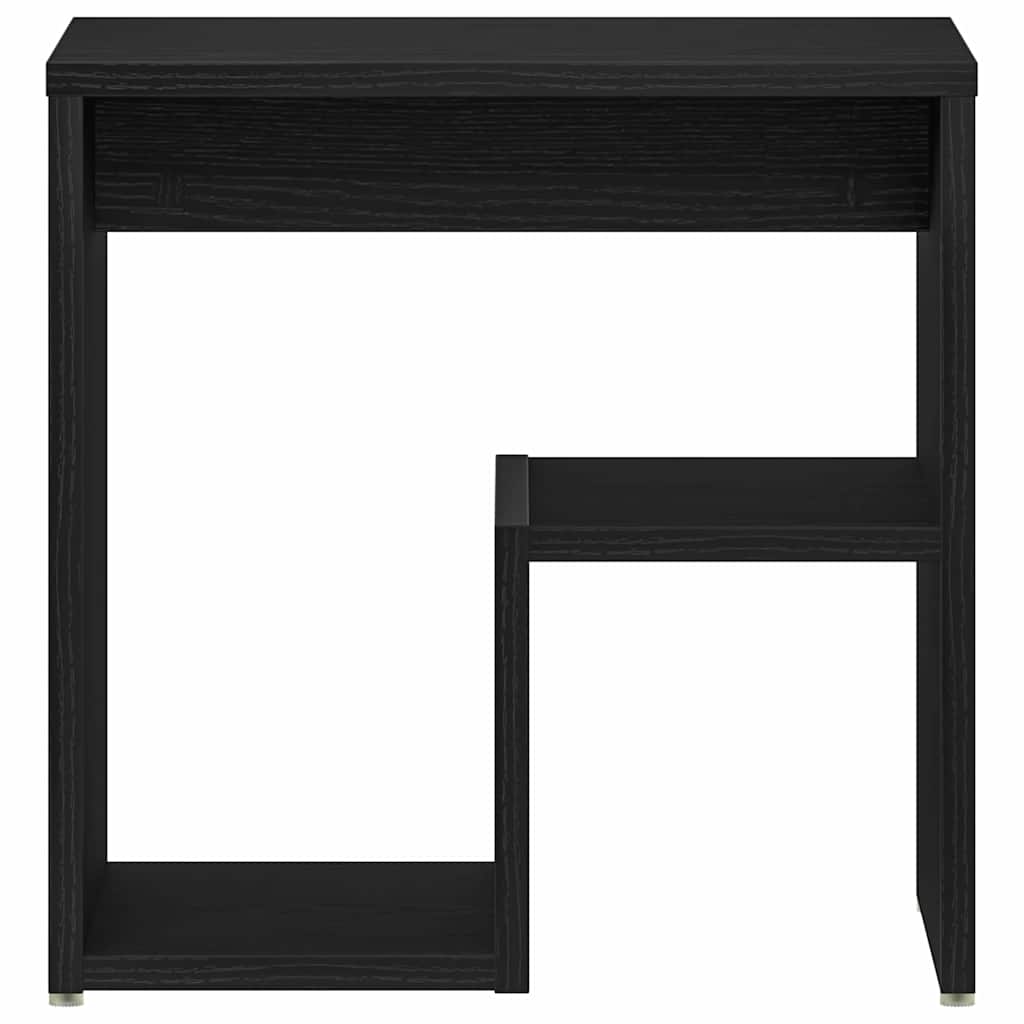Bedside Cabinet Black Oak 40 x 30 x 40 cm Engineered Wood