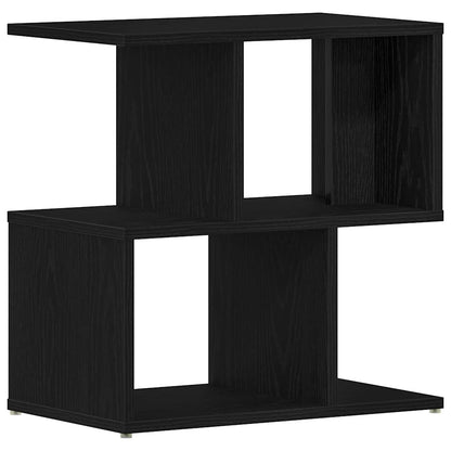Bedside Cabinet Black Oak 50 x 30 x 51,5 cm Engineered Wood