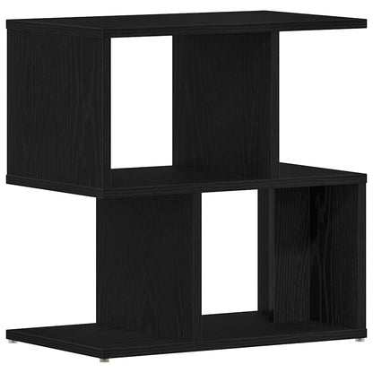 Bedside Cabinet 2 pcs Black Oak 50 x 30 x 51,5 cm