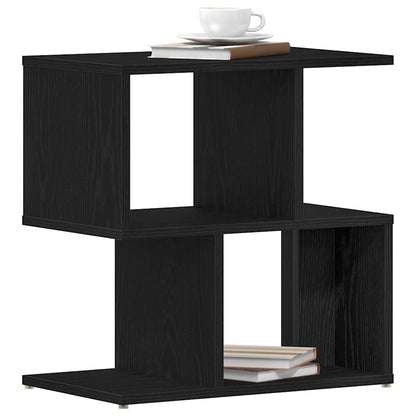 Bedside Cabinet 2 pcs Black Oak 50 x 30 x 51,5 cm