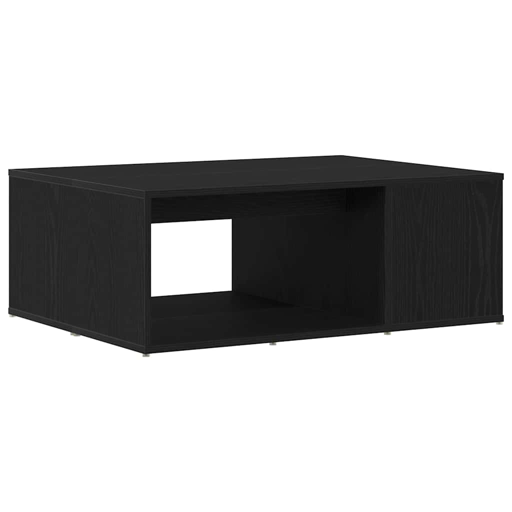 Coffee Table Black Oak 90 x 67 x 33 cm Engineered Wood