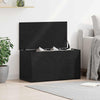 Storage Box Black oak 84 x 42 x 46 cm Engineered Wood