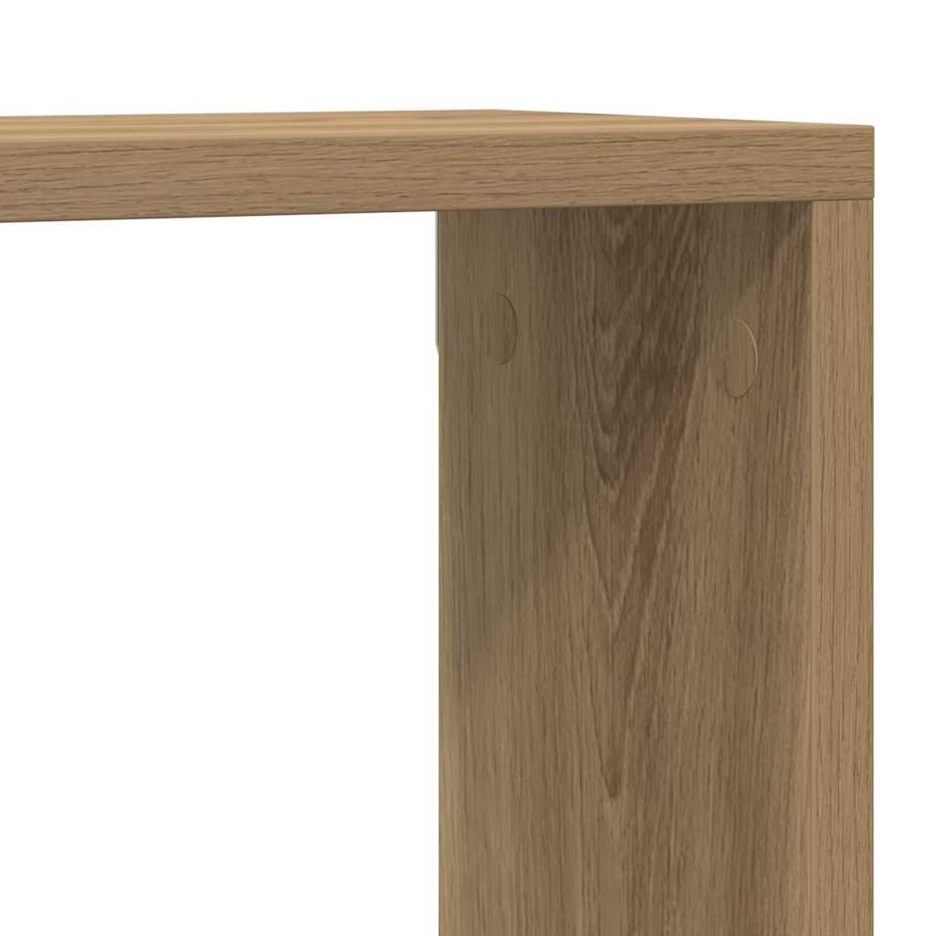 Wall Shelves Wall-Mounted 2 pcs Artisian Oak 80 x 15 x 26 cm