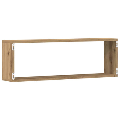 Wall Shelves Wall-Mounted 4 pcs Artisian Oak 80 x 15 x 26 cm