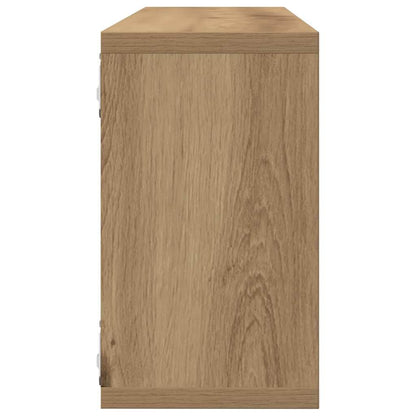 Wall Shelves Wall-Mounted 4 pcs Artisian Oak 80 x 15 x 26 cm