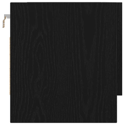 Wardrobe with Storage Black 70 x 32.5 x 35 cm Engineered wood