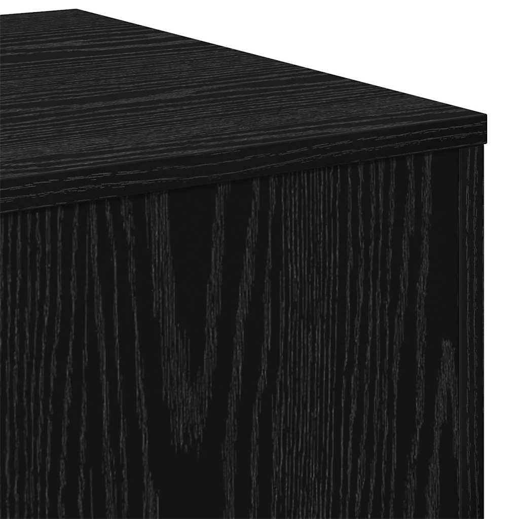 Nesting Table 3 pcs Black Oak Engineered Wood