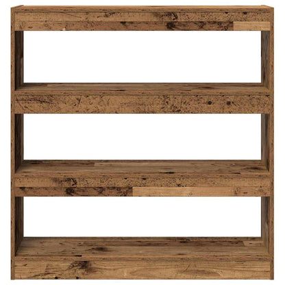 Book Cabinet Old wood 100 x 30 x 103 cm Engineered Wood