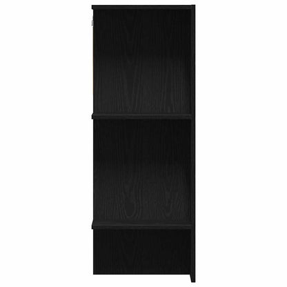 Hallway Cabinet Black Oak 97.5 x 37 x 99 cm Engineered Wood