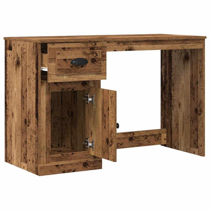 Desk with Drawer Old Wood 50 x 115 x 75 cm Engineered Wood