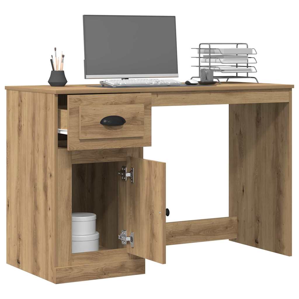 Desk Artisan Oak Engineered Wood 50 x 115 x 75 cm