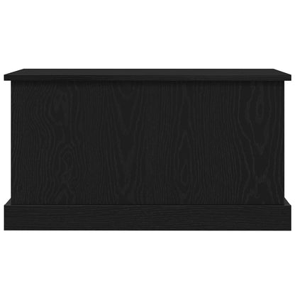 Storage Box Black oak 70 x 40 x 38 cm Engineered Wood