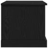 Storage Box Black oak 70 x 40 x 28 cm Engineered Wood