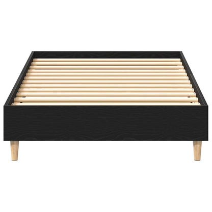 Bed Frame Black oak 90 x 200 cm