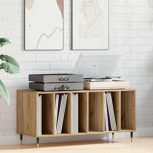 Record Cabinet Artisan oak 100 x 38 x 48 cm Engineered Wood