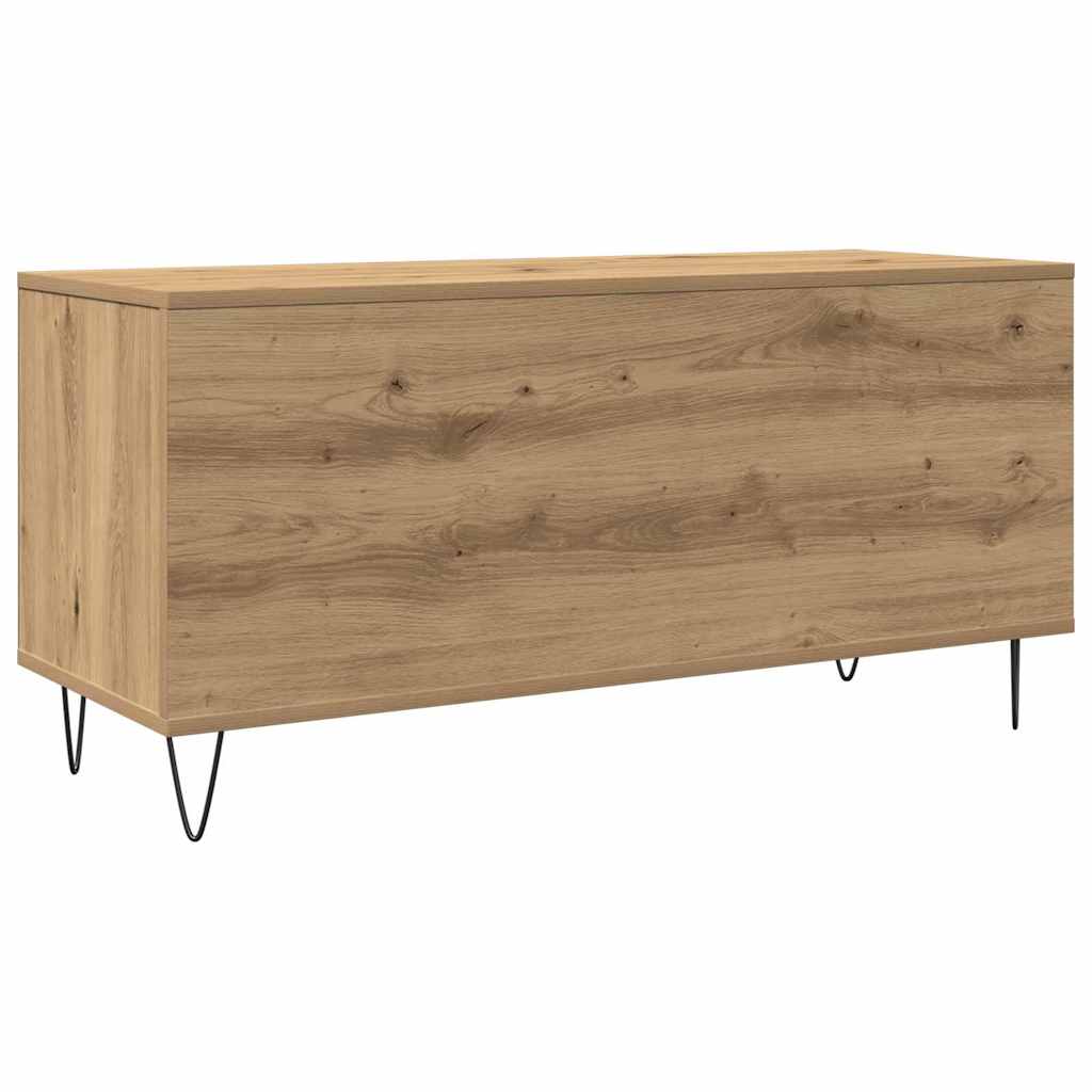 Record Cabinet Artisan oak 100 x 38 x 48 cm Engineered Wood