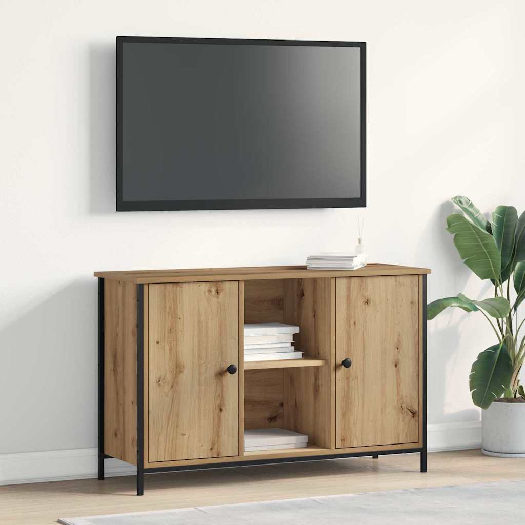 TV Cabinet Set 101 x 35 x 65 cm Artisan Oak Engineered Wood