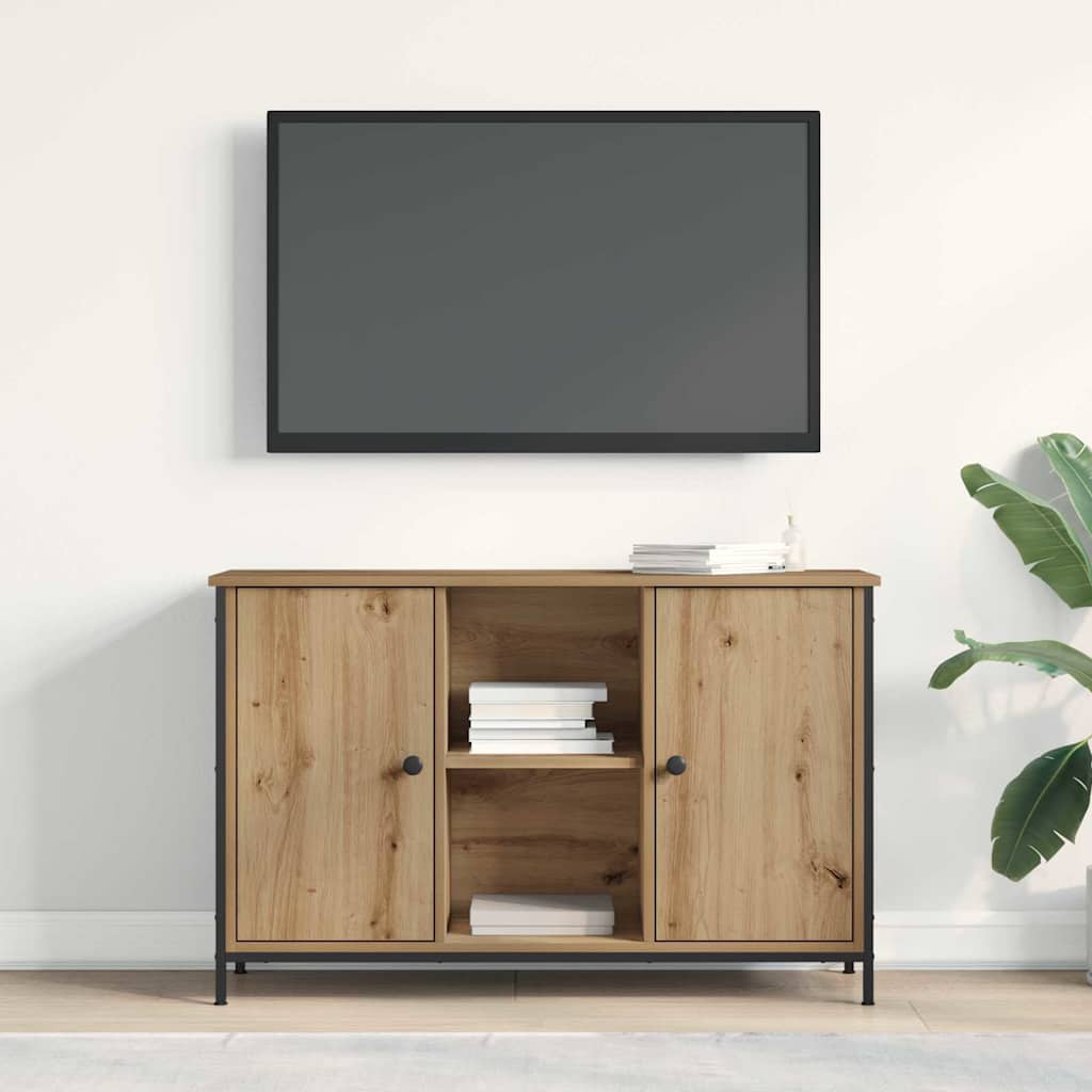 TV Cabinet Set 101 x 35 x 65 cm Artisan Oak Engineered Wood