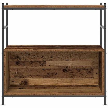 Bookshelf Smoked Oak 80 x 30 x 78.5 cm Engineered Wood