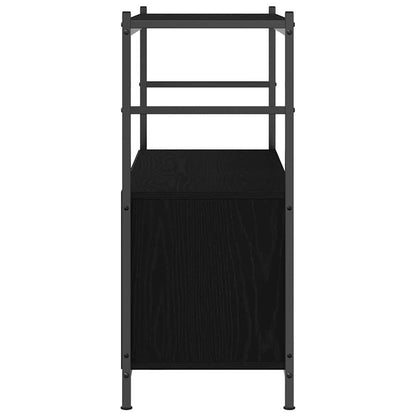 Bookshelf Black oak 80 x 30 x 78.5 cm Engineered Wood