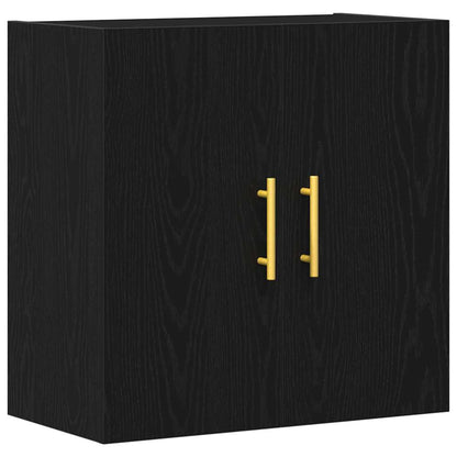 Wall-mounted Cabinet Black Oak 60 x 31 x 70 cm Engineered Wood