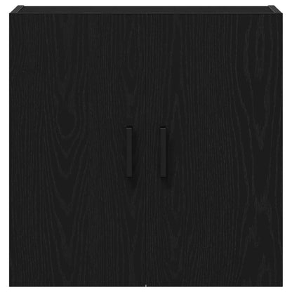 Wall-mounted Cabinet Black Oak 60 x 31 x 60 cm Engineered Wood