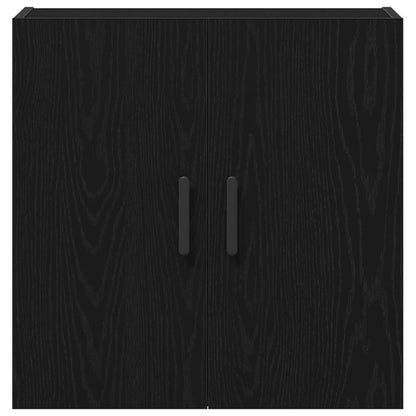Wall-mounted Cabinet Black Oak 60 x 31 x 60 cm Engineered Wood