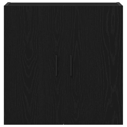 Wall-mounted Cabinet Black Oak 60 x 31 x 60 cm Engineered Wood