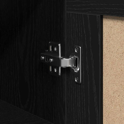 Wall-mounted Cabinet Wall-mounted Black Oak 69.5 x 34 x 90 cm