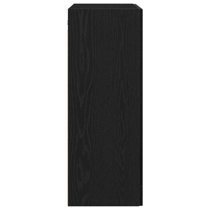 Wall-mounted Cabinet Wall-mounted Black Oak 69.5 x 34 x 90 cm