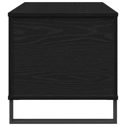 Coffee Table Black Oak 90 x 44.5 x 45 cm Engineered Wood