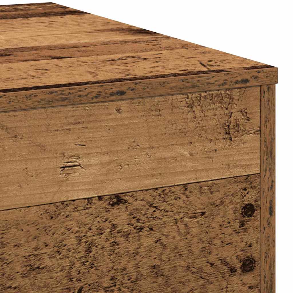 Coffee Table Old Wood 55 x 55 x 31 cm