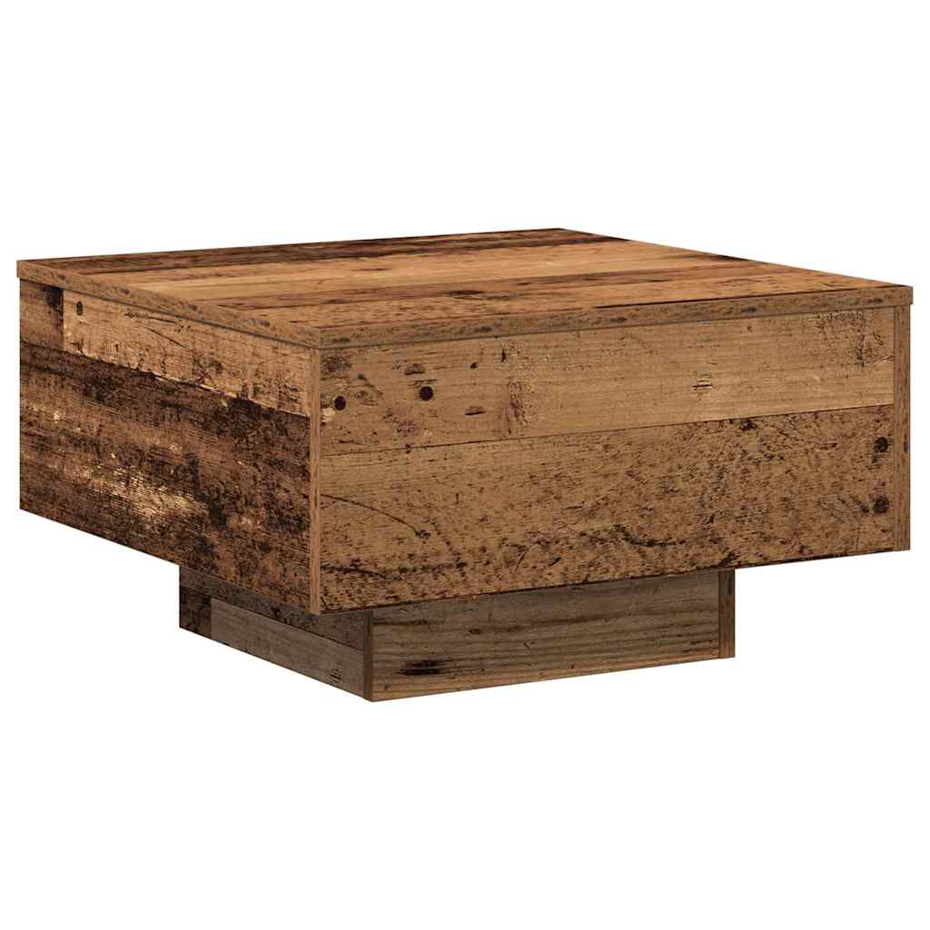 Coffee Table Old Wood 55 x 55 x 31 cm