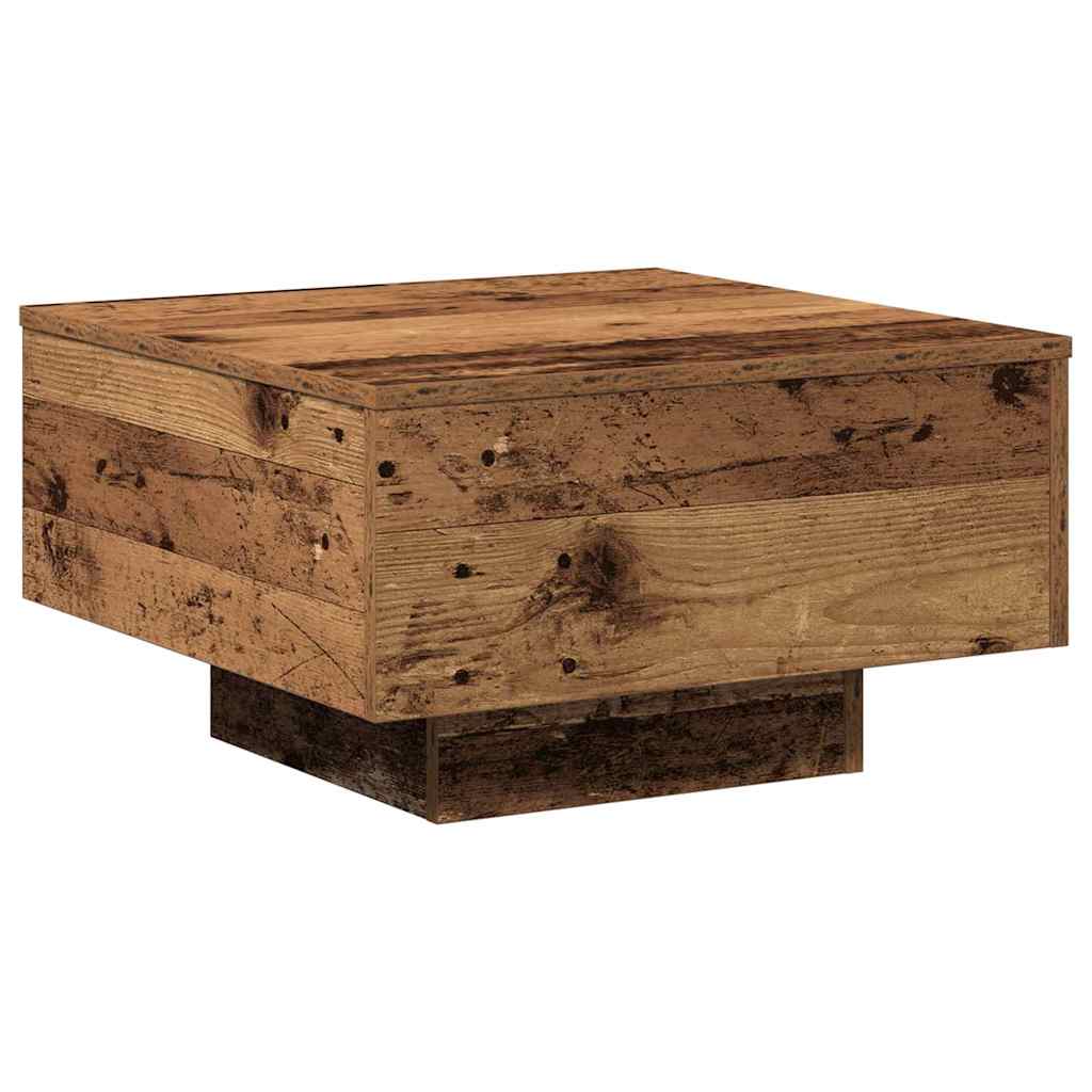 Coffee Table Old Wood 55 x 55 x 31 cm