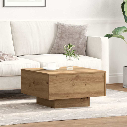 Coffee Table Artisan oak 55 x 55 x 31 cm Engineered wood