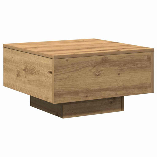 Coffee Table Artisan oak 55 x 55 x 31 cm Engineered wood