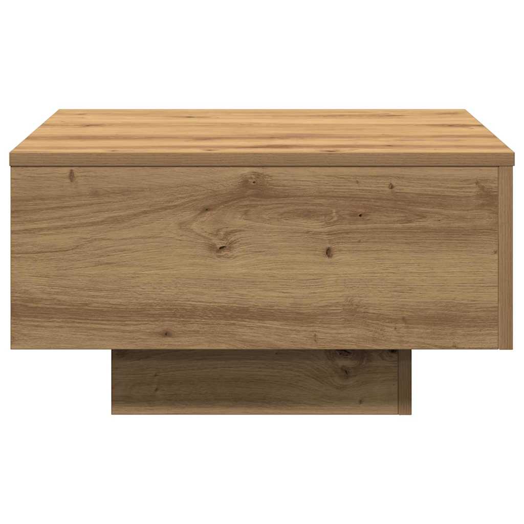 Coffee Table Artisan oak 55 x 55 x 31 cm Engineered wood