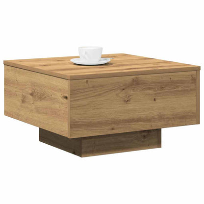 Coffee Table Artisan oak 55 x 55 x 31 cm Engineered wood